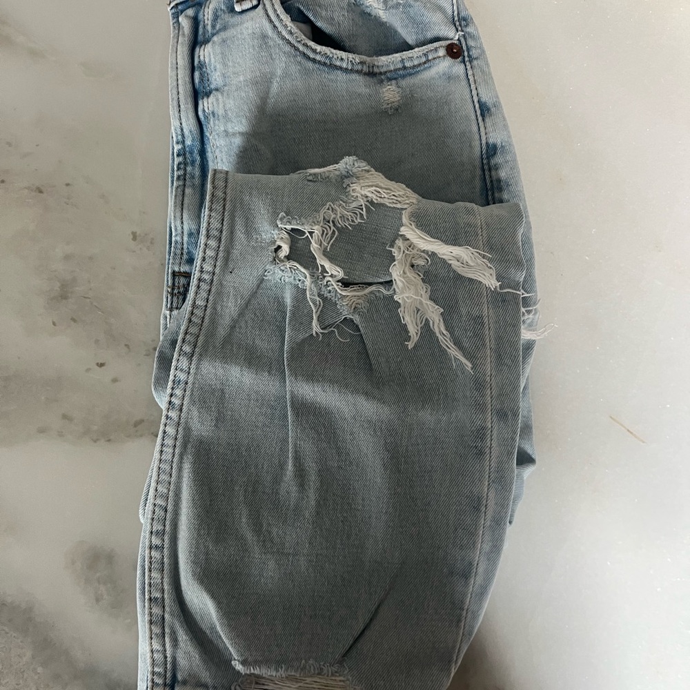 Abercrombie & Fitch The Ankle Straight Ultra High Rise Curve Love 25/0